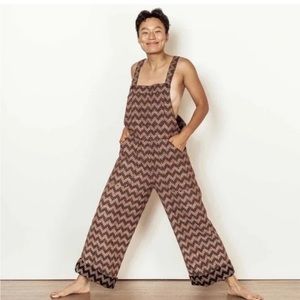 Ace & Jig herringbone Milo overalls 100% cotton like new!